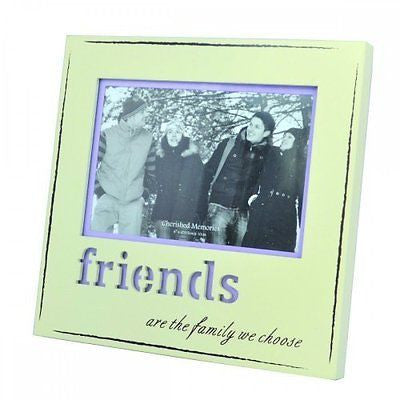 Laser Engraved Frame With Words - Friends - hanrattycraftsgifts.co.uk