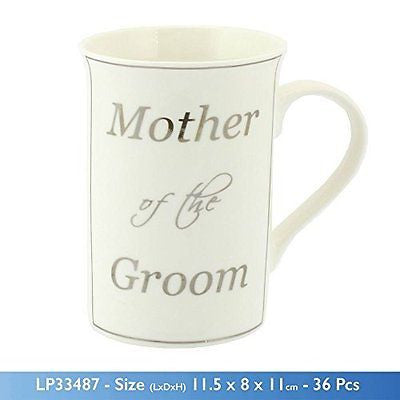 Mother of the Groom Fine China Mug Wedding Thank You Gift - hanrattycraftsgifts.co.uk