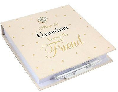 Memo Pad and Pen - Always My Grandma - hanrattycraftsgifts.co.uk