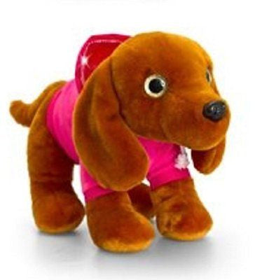 Keel Toys 25cm Wags Sparkle Eye Sausage Dog Soft Toy - hanrattycraftsgifts.co.uk