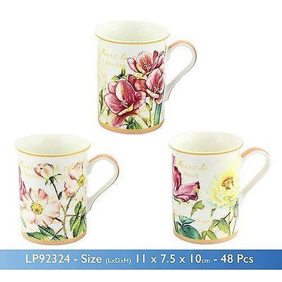 flower garden mug one supplied - hanrattycraftsgifts.co.uk