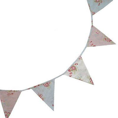 Bunting - Mixed Floral - 5m - Powell Craft - hanrattycraftsgifts.co.uk