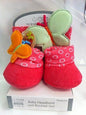 Newborn baby headband and booties set - hanrattycraftsgifts.co.uk