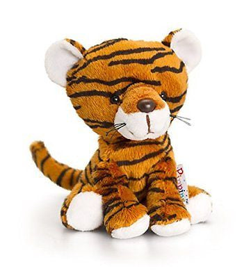 Keel Toys 14 cm Pippins Tiger Soft Toy - hanrattycraftsgifts.co.uk