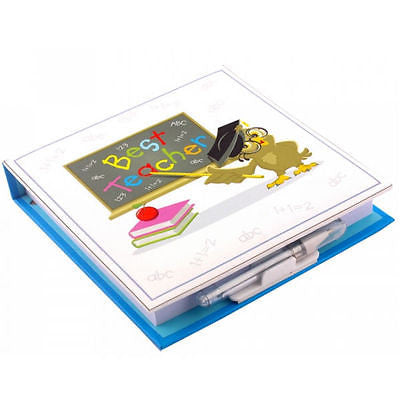 Best Teacher Memo Pad and Pen - hanrattycraftsgifts.co.uk