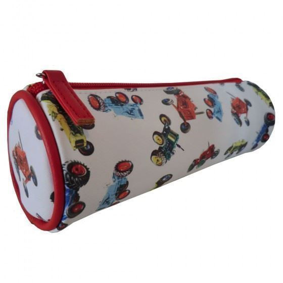Powell Craft Tractor Print Pencil Case Arts Crafts Back to School New - hanrattycraftsgifts.co.uk