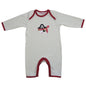 BABY Boy PIRATE Powellcraft Soft Cotton Onesie Jumpsuit Romper   6-12mths - hanrattycraftsgifts.co.uk