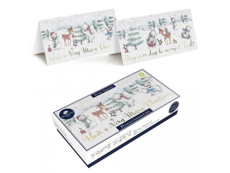 Tom Smith Luxury Slim Boxed Assortments Arctic Friends 20 Pack 
