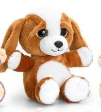 Keel Toys 25cm Sparkle Eyes Basset Soft Toy - hanrattycraftsgifts.co.uk