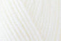 King Cole Big Value Baby Double Spot Ball of acrylic knitting yarn White 50 g