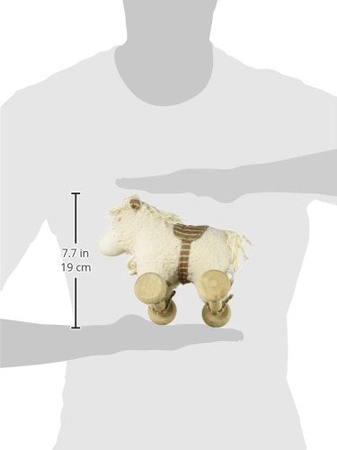 Imajo Classic Softie Pull Along Horse Toy - hanrattycraftsgifts.co.uk