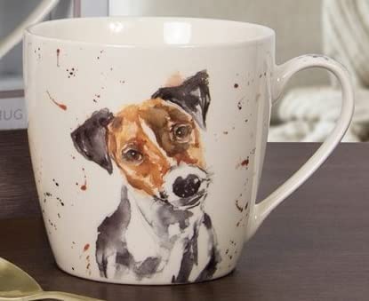 The Leonardo Collection Man's Best Friend Fine Bone China Jack Russell Terrier Mug