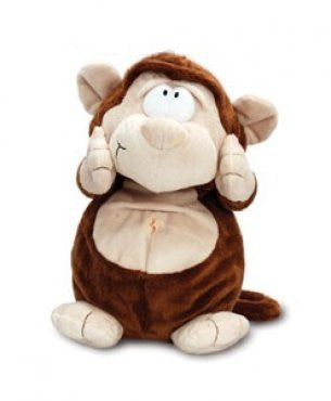 Keel Toys Wild Podges 17cm Monkey - hanrattycraftsgifts.co.uk