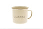 leonardo collection Home Sweet Home Coffee Mug, Cream - hanrattycraftsgifts.co.uk