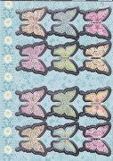 papercraft toppers sparkling butterflies - hanrattycraftsgifts.co.uk