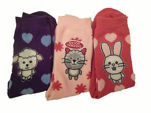 animal cute thermal socks 3par pack exquisite elegance - hanrattycraftsgifts.co.uk