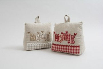 home doorstop home one supplied at random - hanrattycraftsgifts.co.uk