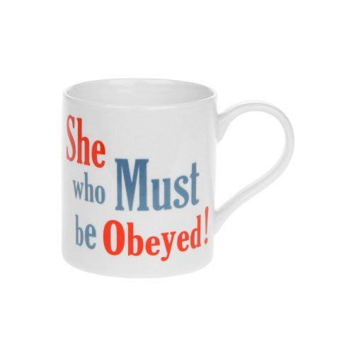 Bad Attitude Mug - She Who Must Be Obey! - hanrattycraftsgifts.co.uk