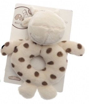Plush Elli & Raff Baby Rattle - Raff Giraffe for Ages 0+ - hanrattycraftsgifts.co.uk