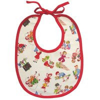 Powell Craft Girls at Play Baby Bib - hanrattycraftsgifts.co.uk