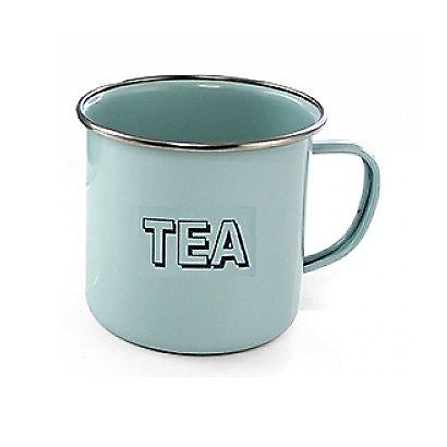home sweet home tin tea mug - hanrattycraftsgifts.co.uk