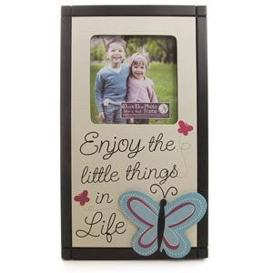 novel expression enjoy the little things in life frame - hanrattycraftsgifts.co.uk