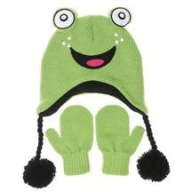 Nuzzles Cute and Cozy Hat and Mittens Large - hanrattycraftsgifts.co.uk