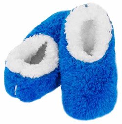 Snoozies | Ladies OMG Colour Slippers | Non Slip | Fluffy Warm Indoor Soft Slipper Socks (Small | UK 3-4, Turquoise) - hanrattycraftsgifts.co.uk