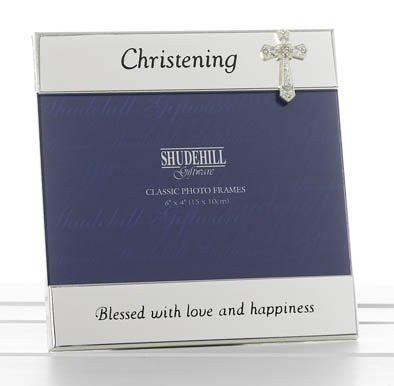 Christening Photo Frame - hanrattycraftsgifts.co.uk