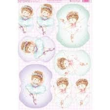 Kanban Ballerina Princess Toppers - hanrattycraftsgifts.co.uk