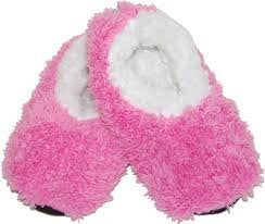 OMG! Snoozies Slippers, Cosy, Comfy, Sherpa Fleece ~ Small Ladies Size UK 3-4 - hanrattycraftsgifts.co.uk
