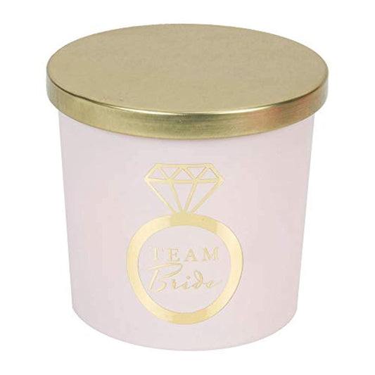 Widdop 2 Wick Velvet Rose Scented Candle 'Team Bride'
