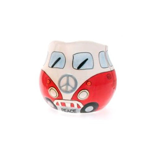 Camper Van Jug Red - hanrattycraftsgifts.co.uk