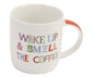 The Brighter Side Of Life Boxed Mug - "Wake Up & Smell The Coffee" design - hanrattycraftsgifts.co.uk