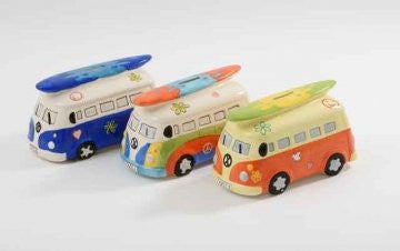 lets go surfing camper van money box choice three colours sent at random - hanrattycraftsgifts.co.uk