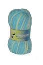 Teddy Papoose DK   100grm  Blue/Lemon Swirl 6324