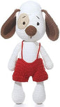 Imajo Banbe Crochet sitting dog noel
