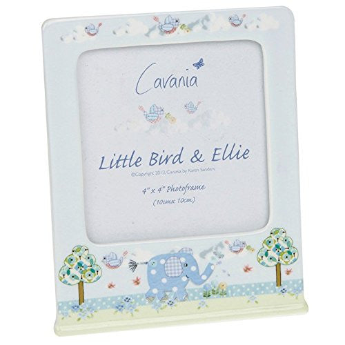 Little Bird Photo Frame Blue - hanrattycraftsgifts.co.uk