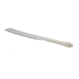 juliana silver plated & cream suede effect knife &ring icons - hanrattycraftsgifts.co.uk