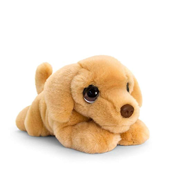 Keel Toys SD2526 Signature Cuddle Puppy Labrador, Yellow - hanrattycraftsgifts.co.uk