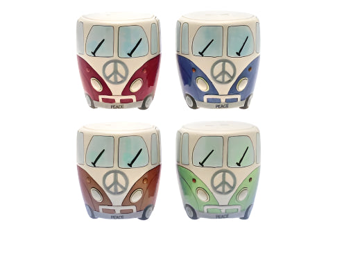 LEONARDO VOLKSWAGON CAMPERVAN MONEY BOX (GREEN) - hanrattycraftsgifts.co.uk