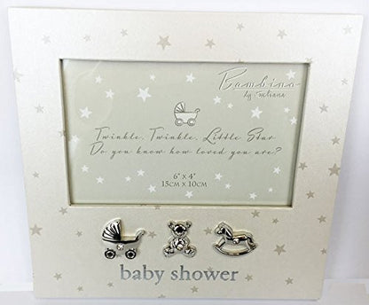 Mum To Be Present Baby Shower Gift Favour Mummy Unisex Keepsake-'Baby Shower' Frame - hanrattycraftsgifts.co.uk