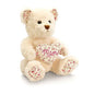 belle rose bear with mum heart 25cm - hanrattycraftsgifts.co.uk