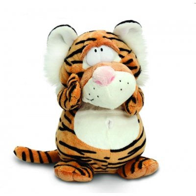Keel Toys Wild Podges 17cm Tiger - hanrattycraftsgifts.co.uk