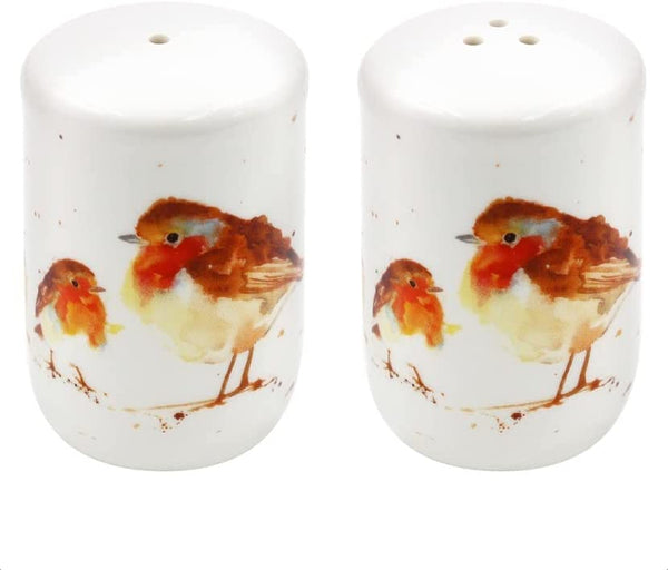 The Leonardo Collection LP52720 - Set of Christmas salt and pepper shakers, in fine porcelain