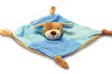 Babys 1st Bear Blanket BLUE - hanrattycraftsgifts.co.uk