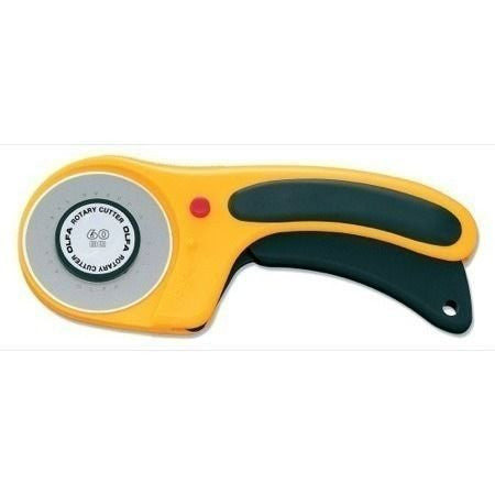 Olfa Rty3/ Dx 60mm Deluxe Rotary Cutter - hanrattycraftsgifts.co.uk