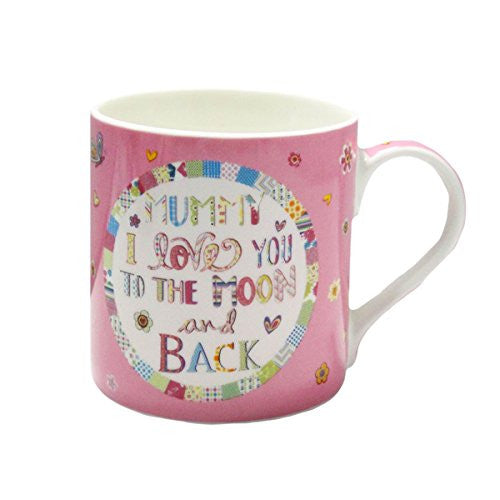 MaSaYa Mummy I Love You - Boxed Gift Mug - hanrattycraftsgifts.co.uk
