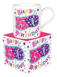 Birthday Female Gift Mug 18th 21st 30th 40th 50th 60th-MG 220 R - hanrattycraftsgifts.co.uk