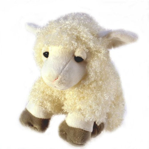 Sheep with Wooly Coat, Plush Soft Toy, Keel Toys - hanrattycraftsgifts.co.uk